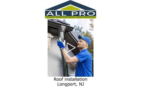 Roof installation Longport, NJ - All Pro Timber Crown Roofing