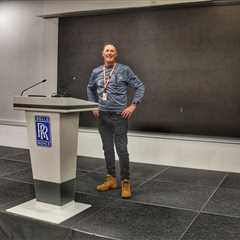 Rolls-Royce Derby Nexgen Portable Staging System Installation - tomsdelilondon