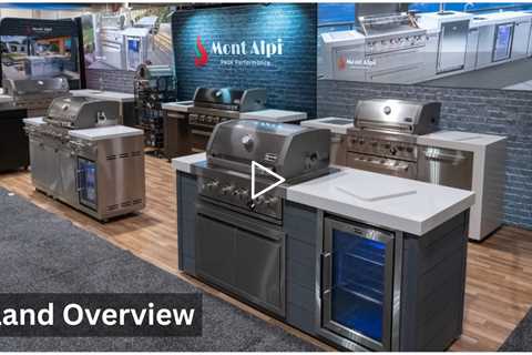 Mont Alpi Grill Island Overview and Configuration Options