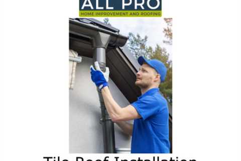 Tile Roof Installation Mt Laurel Township, NJ