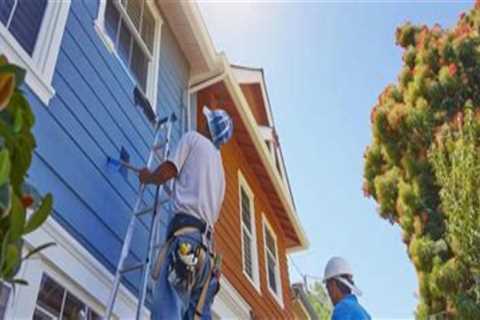 Exterior Painting Tips for Homes Frequently Hosting Bounce House Rentals