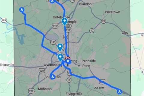 AC Replacement Reading, PA - Google My Maps