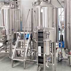 Navigating the Customization Process for Brewing Equipment Supply